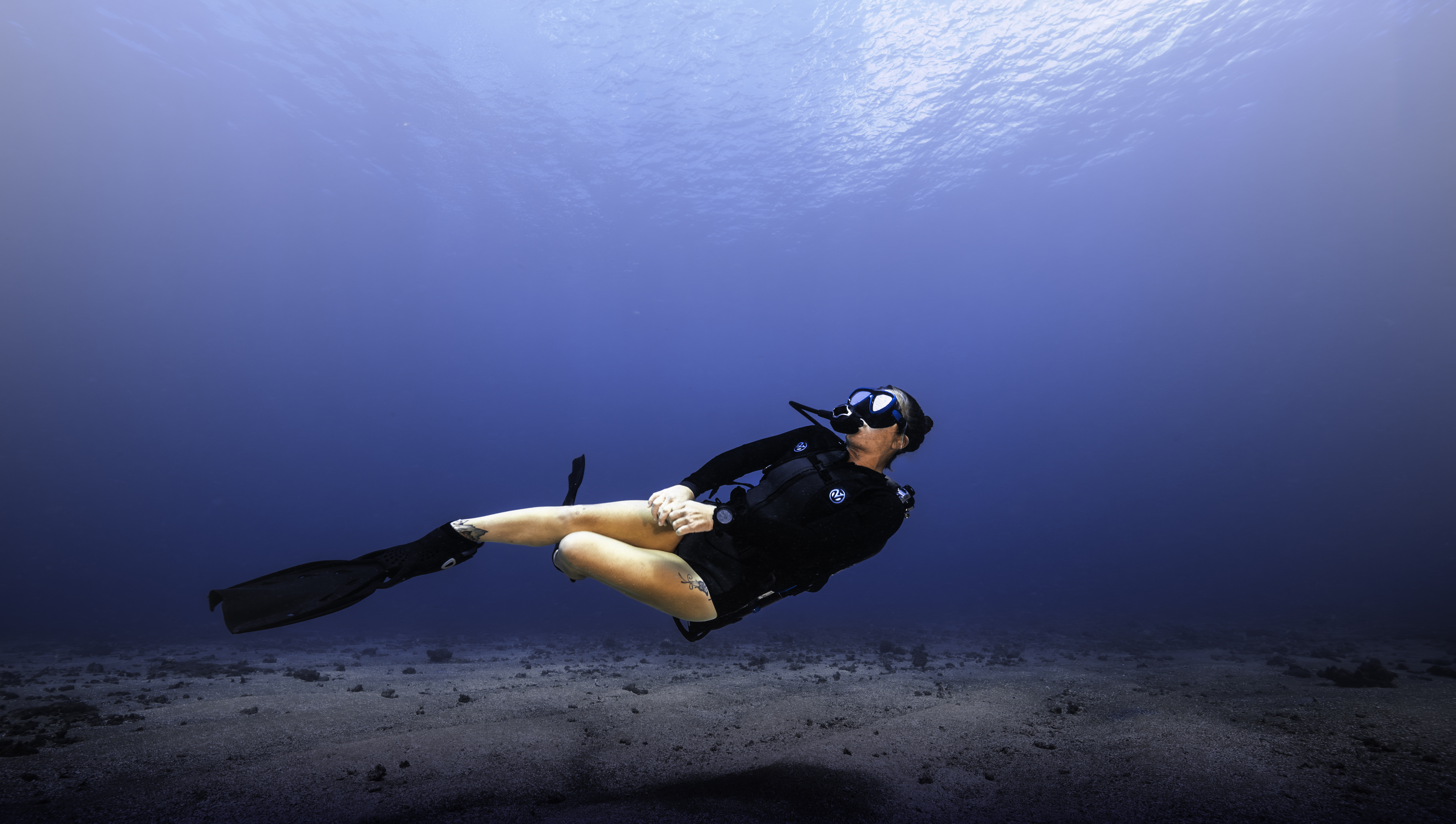 Diver experiencing Avelo
